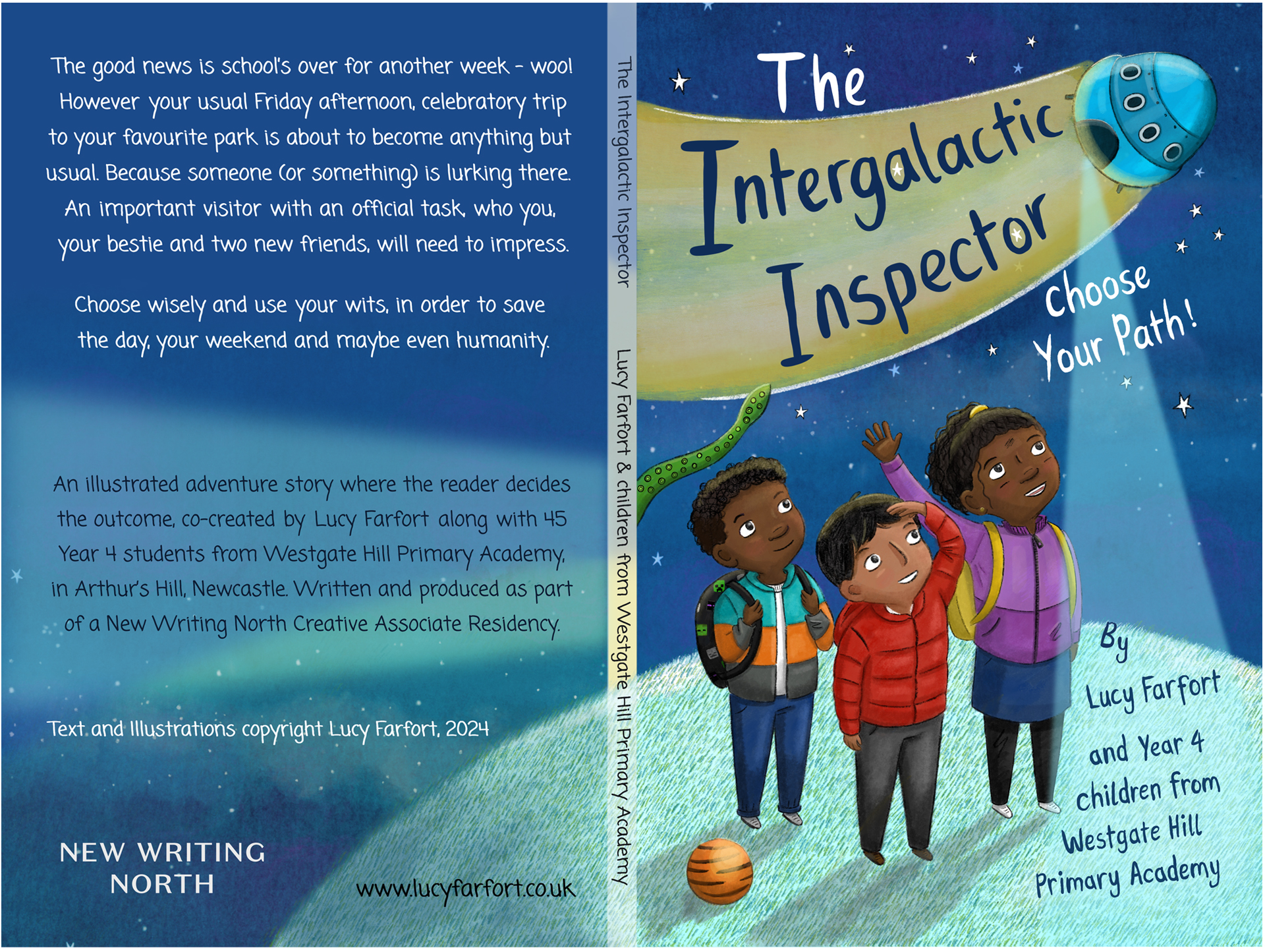 Lucy Farfort afraid of the dark