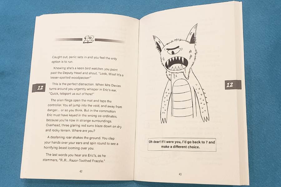 Lucy Farfort afraid of the dark